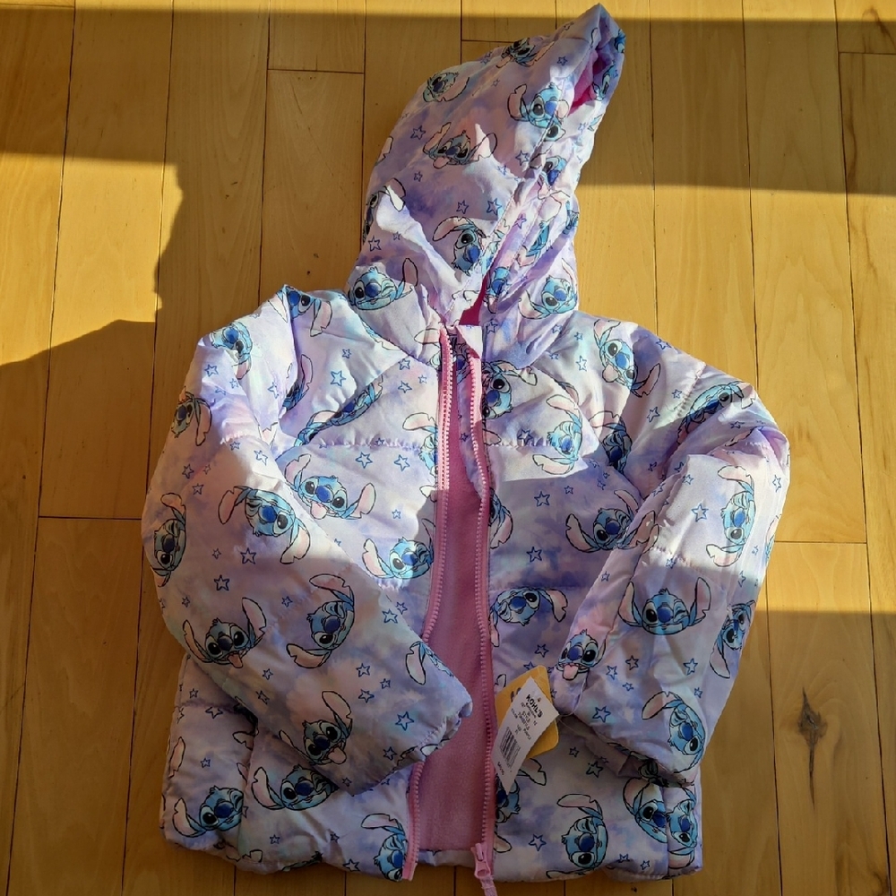 Lilo And Stitch Puffer Jacket